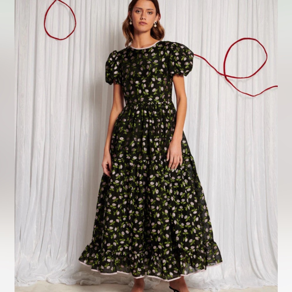 Sister Jane - DREAM FATE FLORAL MAXI DRESS - FLORAL BLACK -M